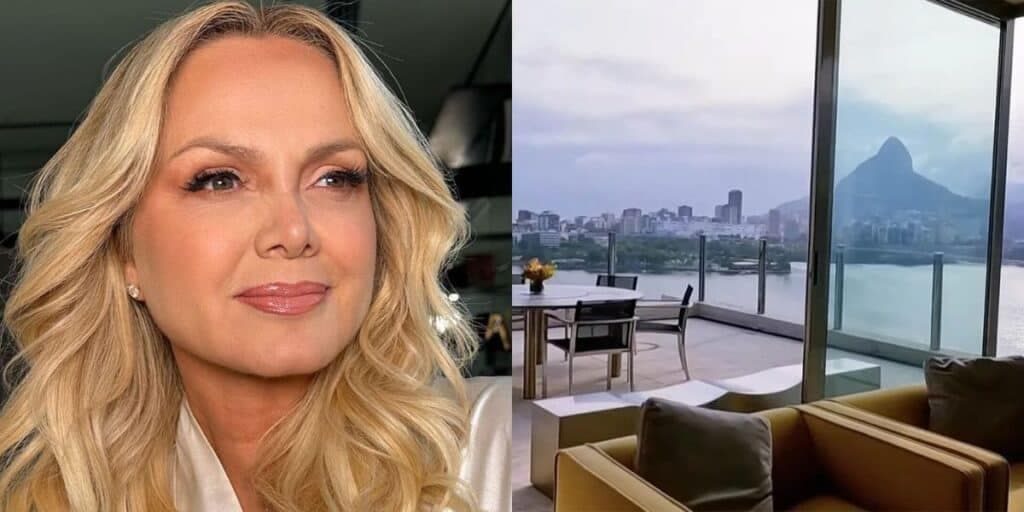 De frente para o Corcovado e sala de vidro: Apartamento de R$ 6 milhões de Eliana é do tamanho de resort