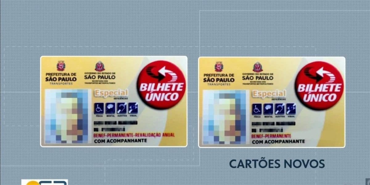 Bilhete Único Especial precisa ser renovado até o dia 31 de março (Reprodução: Globo)