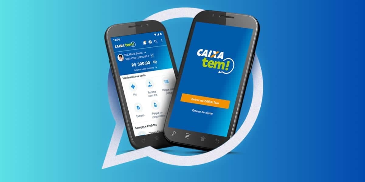 Caixa Tem é por onde são pagos diversos benefícios (Reprodução: Internet)
