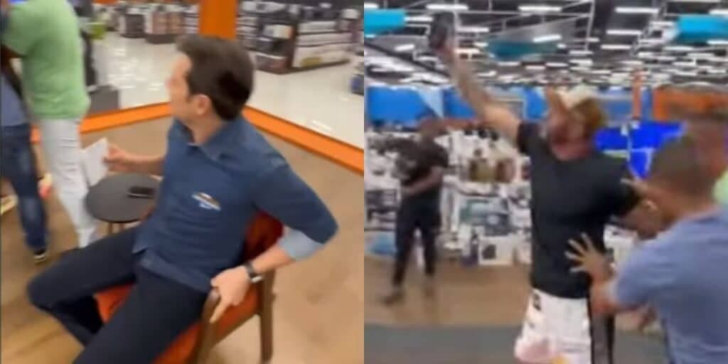 Famoso da Globo invade gravação de Celso Portiolli, ameaça SOCAR apresentador e barraco é armado