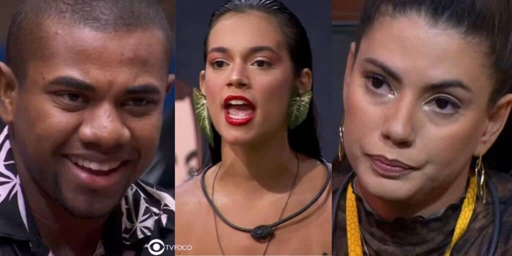 Davi ganha chuvas de "flechadas" e acerto de contas entre Alane e Fernanda: 2 barracos no Sincerão do BBB24