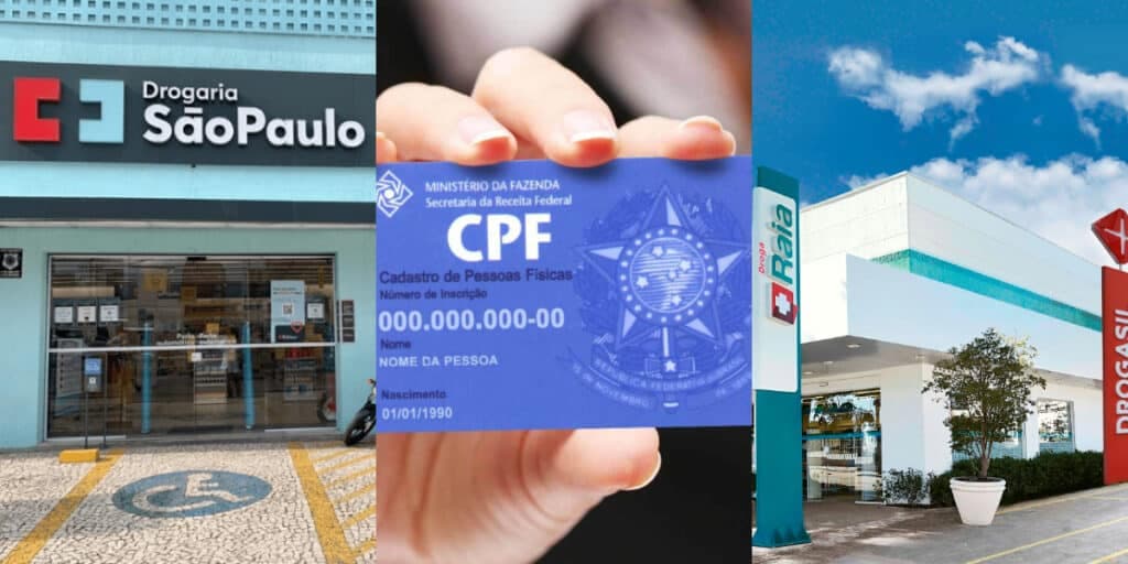 Raia Drogasil e Drogaria SP provavelmente não contam: Alerta chega com 3 perigos ao informar CPF em farmácias