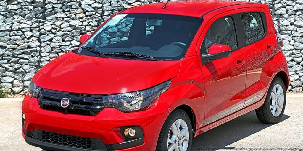 Fiat Mobi foi o mais vendido entre os hatchs (Reprodução: Internet) Fiat Mobi foi o mais vendido entre os hatchs (Reprodução: Internet)