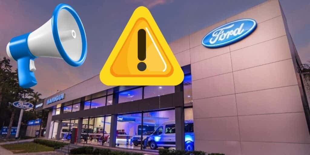 "Imediatamente": Ford emite comunicado urgente e exige retirada de 5 carros das ruas diante de risco FATAL
