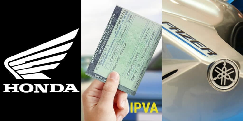 IPVA isento e por precinho: 5 motos da Honda e Yamaha que dão adeus ao imposto para comprar em 2024
