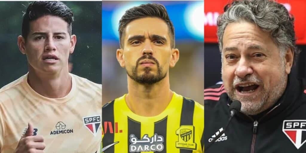 Substituto de James: Coronado é escolhido pra jogar no São Paulo e Casares bate o martelo sobre novo meia