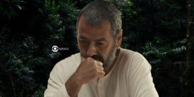 Zé Inocêncio (Marcos Palmeira) em Renascer (Foto: Reprodução / Globo / Montagem TV Foco)