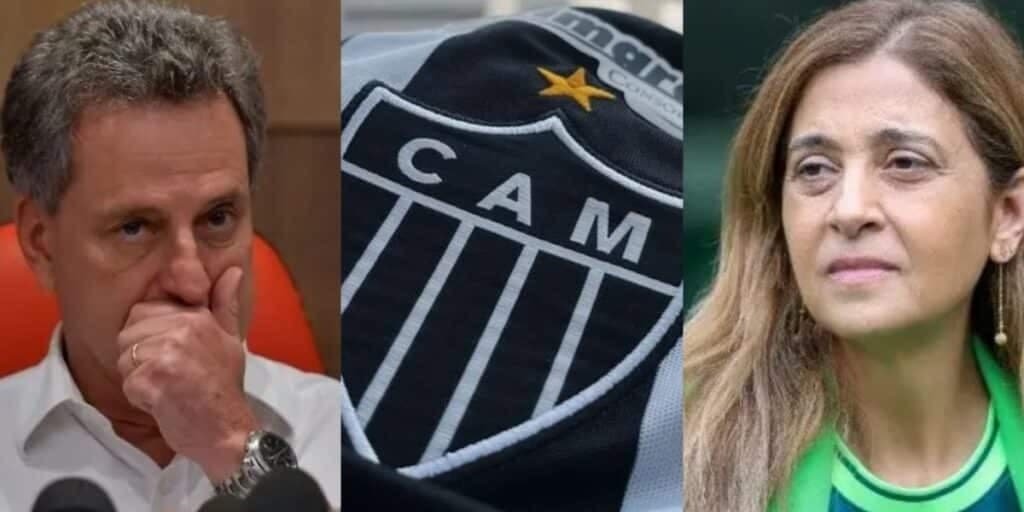 Leila e Landim em desespero: Craque esnoba Palmeiras e Flamengo e diz sim para acordo com Atlético-MG