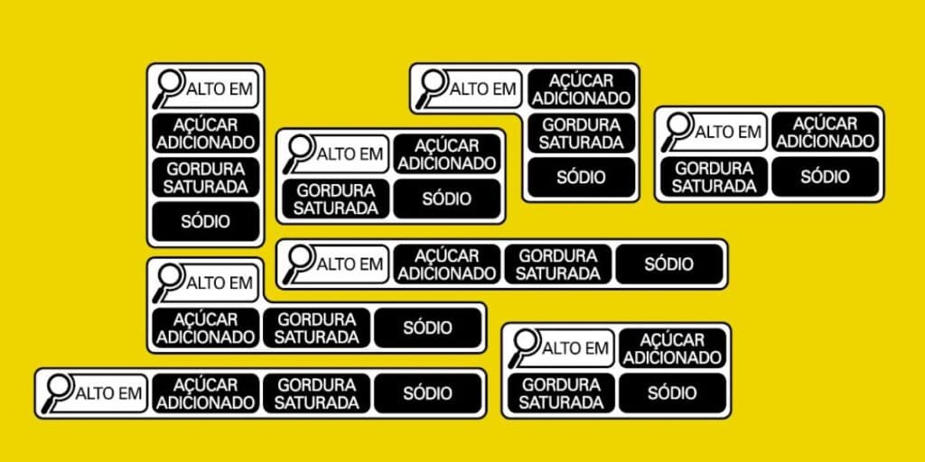 Novos rótulos com alertas são obrigatórios pela Anvisa (Reprodução: Internet)