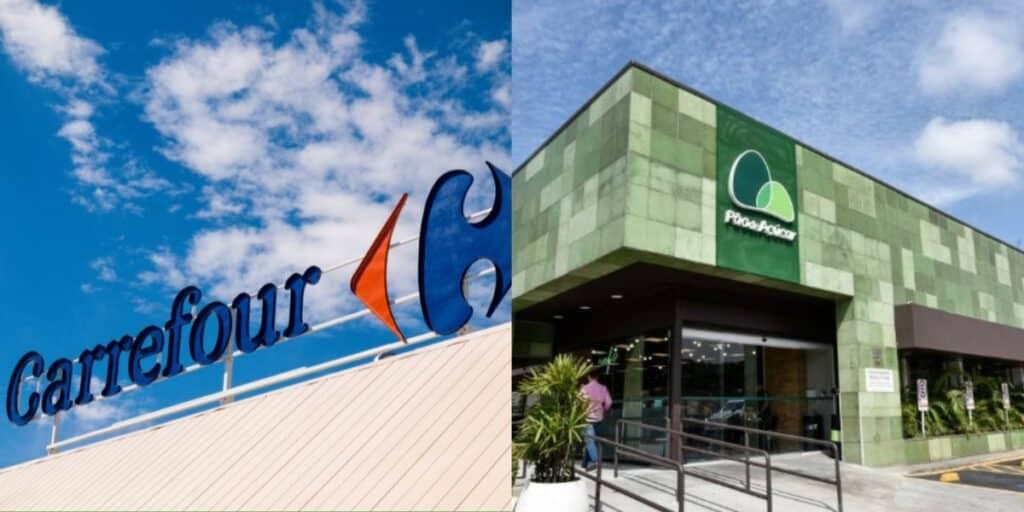 Mais de R$ 3 bilhões: O plano vazado do Carrefour pra comprar mais de 7 mil mercados do dono do Pão de Açúcar