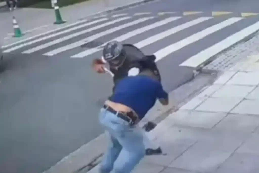 Joel Datena falou sobre a morte de policial em São Paulo durante o Brasil Urgente, da Band, e trouxe novos detalhes da investigação (Foto: Reprodução/ Internet)