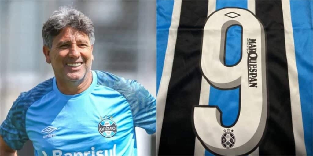 Renato imparável: Contratação de mais 1 camisa 9 da seleção é definida pra por Diego Costa no banco do Grêmio