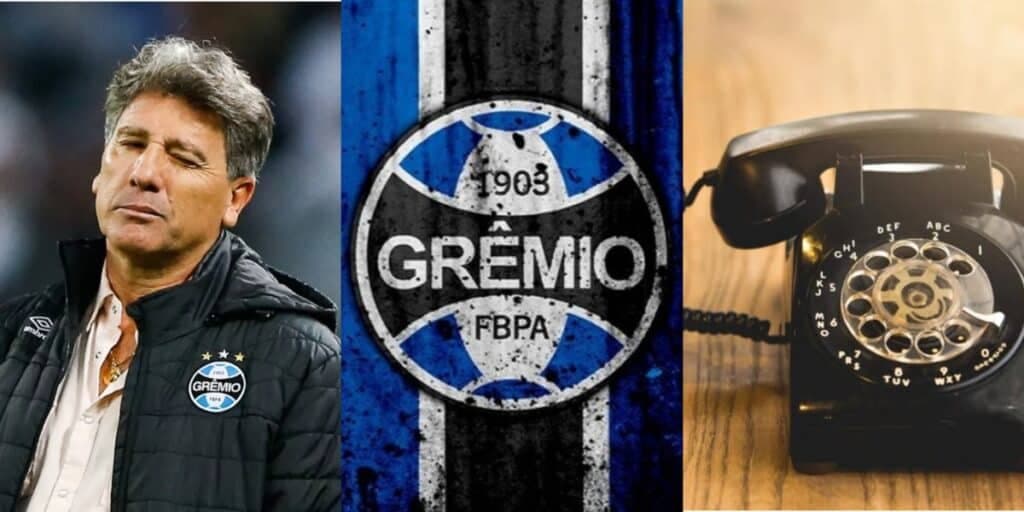 Direto da Seleção e joia do Botafogo: Renato pega o telefone e encaminha chegada de 2 estrelas ao Grêmio