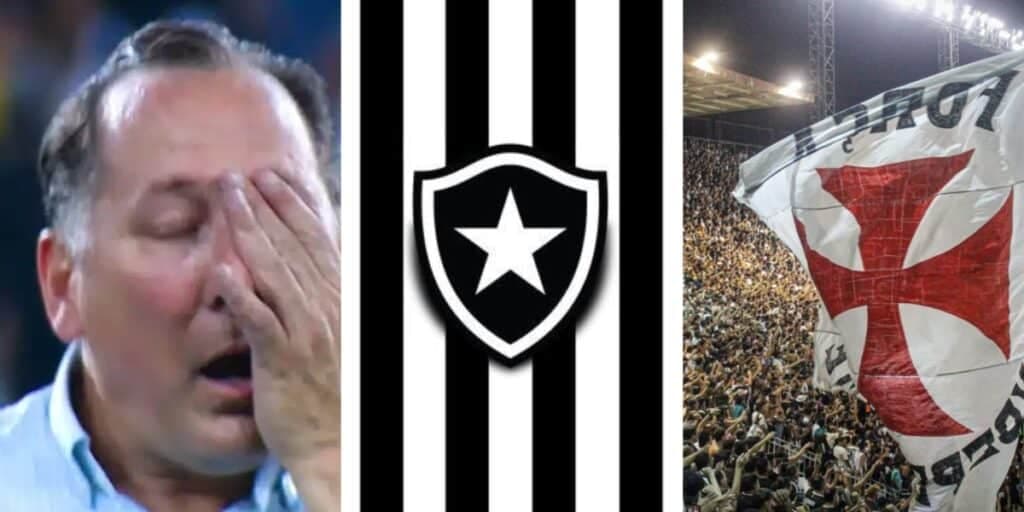 Textor se virando nos 30: Botafogo sofre baixa de última hora que deixa Vasco soltando fogos de alegria