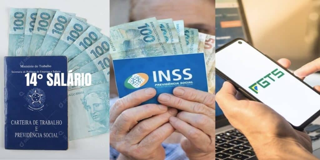 Liberação do 14º, antecipação do 13º do INSS e saque total do FGTS: 3 vitórias são garantidas a brasileiros
