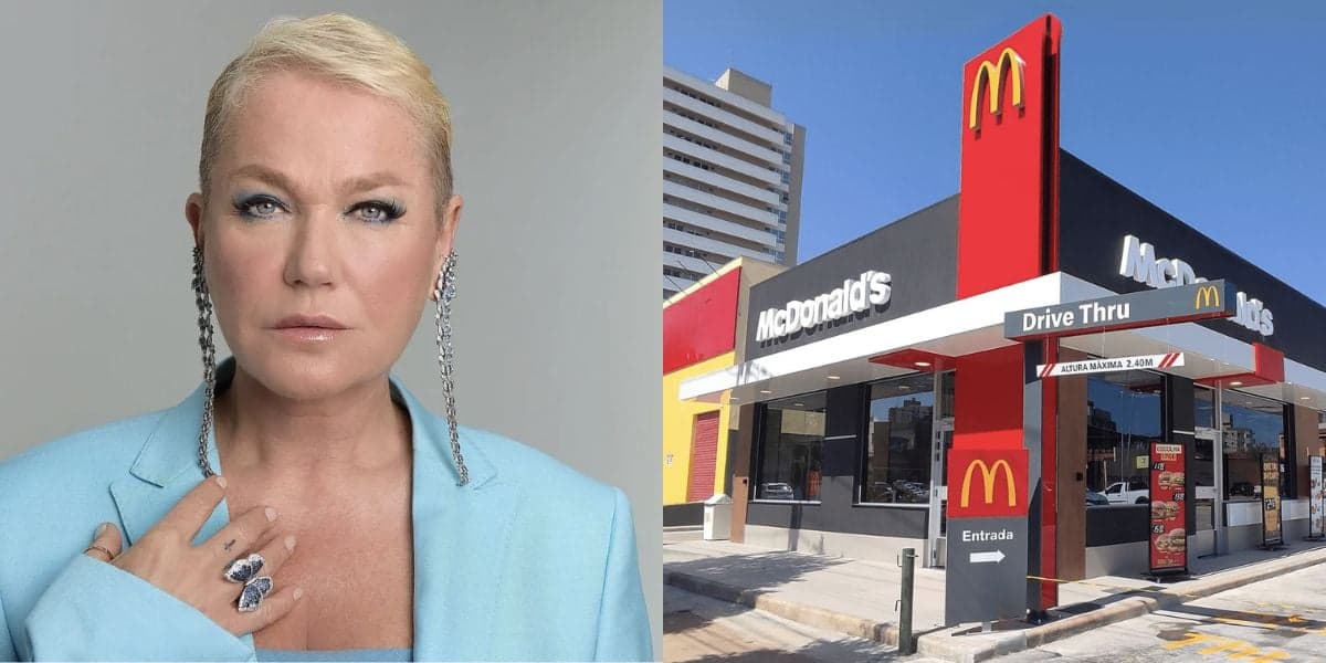 Bilionária: Xuxa vira dona de rede gigante, rival do Mcdonalds, e chega com pé na porta em shoppings