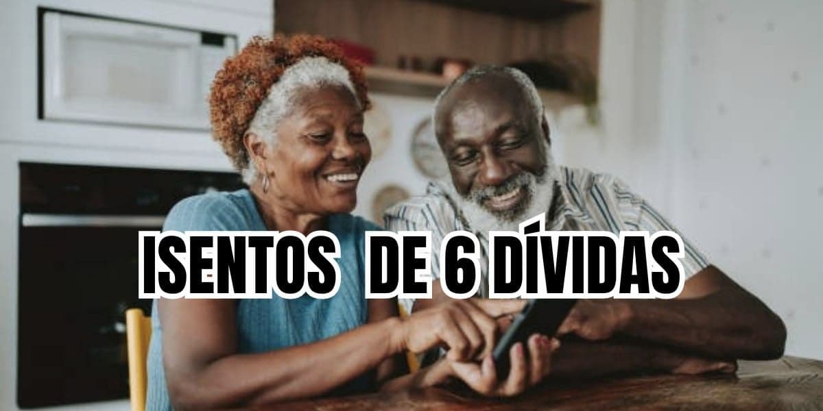 Alívio para o bolso dos idosos: Brasileiros com mais de 60 anos garantem isenção colossal em 6 dívidas