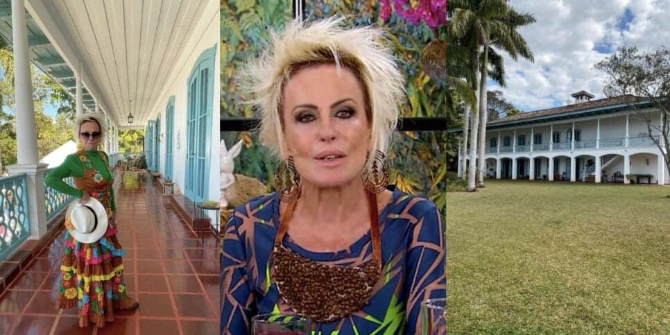 Dezenas de gado, horta gigante e cheia de palmeiras: Fazenda de Ana Maria é maior que shopping e jorra milhões