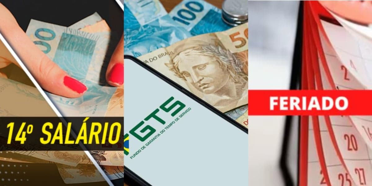 Saque de 14º à caminho, vitória a partir de 2,8 mil no FGTS e novo feriadão: CLT's estão em êxtase com 3 viradas