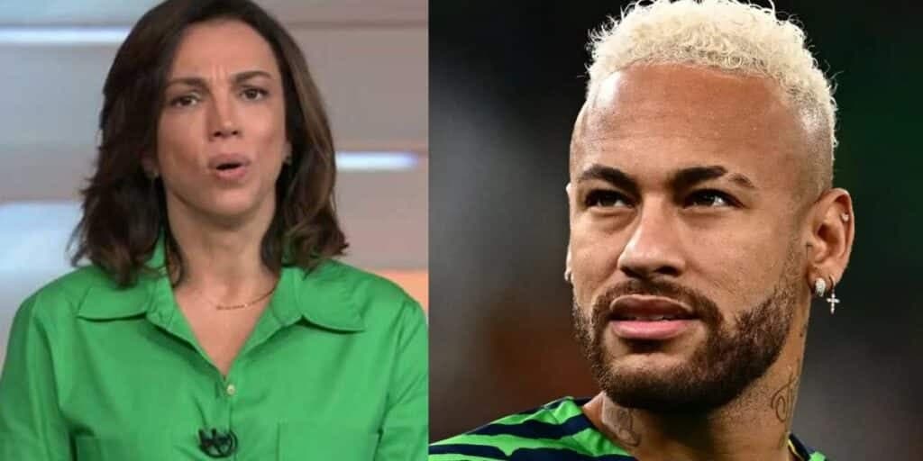 “FORA”: Ana Paula Araújo confirma triste notícia de Neymar na Globo que paralisa o mundo do futebol hoje (01)