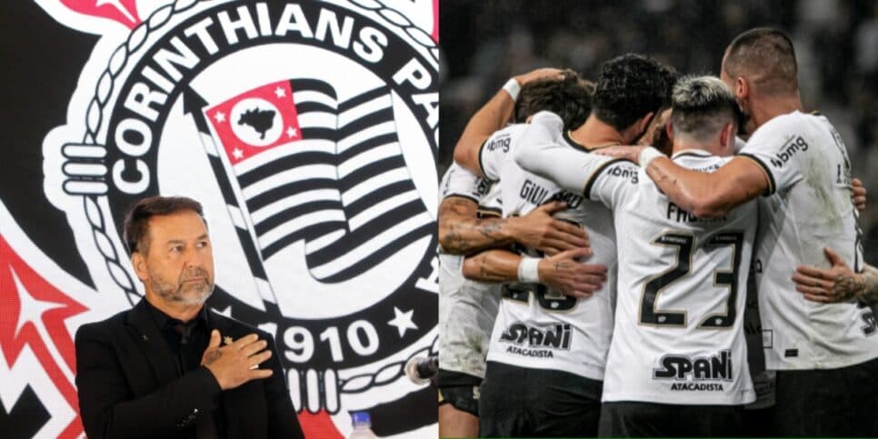 Mais de R$130 milhões e pacotão de 10 reforços: Augusto abre a mão no PIX por 2 viradas ao Corinthians