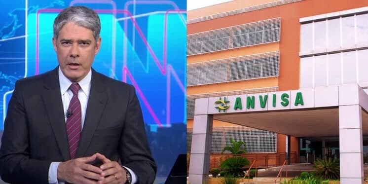 "Hoje": Bonner paralisa o Jornal Nacional às pressas, crava comunicado da ANVISA e risco fatal confirmado