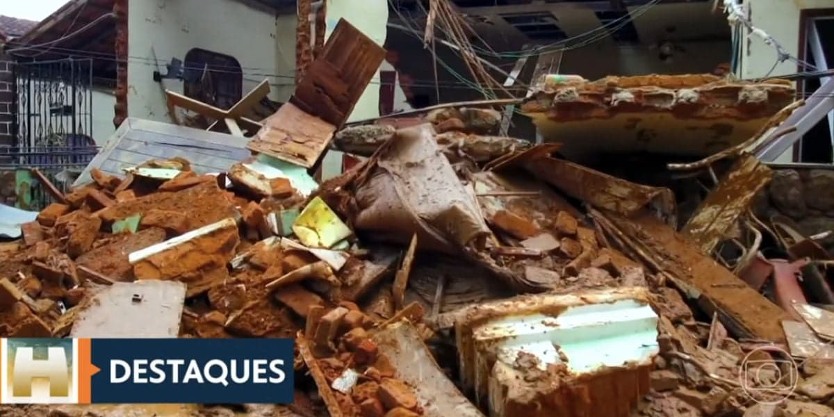 Cidade no Espírito Santo (Foto: Reprodução / Globo)