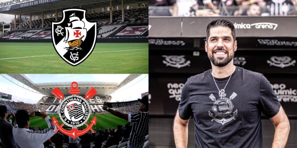 Corinthians não perde tempo e quer arrancar meia do Vasco da Gama para reforçar o time de António Oliveira