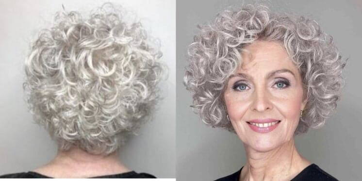 Idosas 60+ rejuvenescendo 30 anos: 10 cortes de cabelo cacheado exalam elegância e deixam novinhas no chinelo