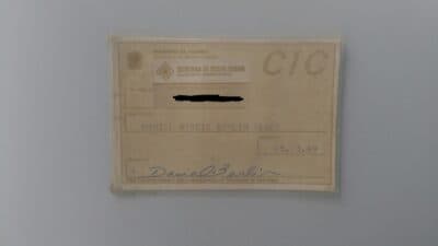 Documento CIC - Foto Internet