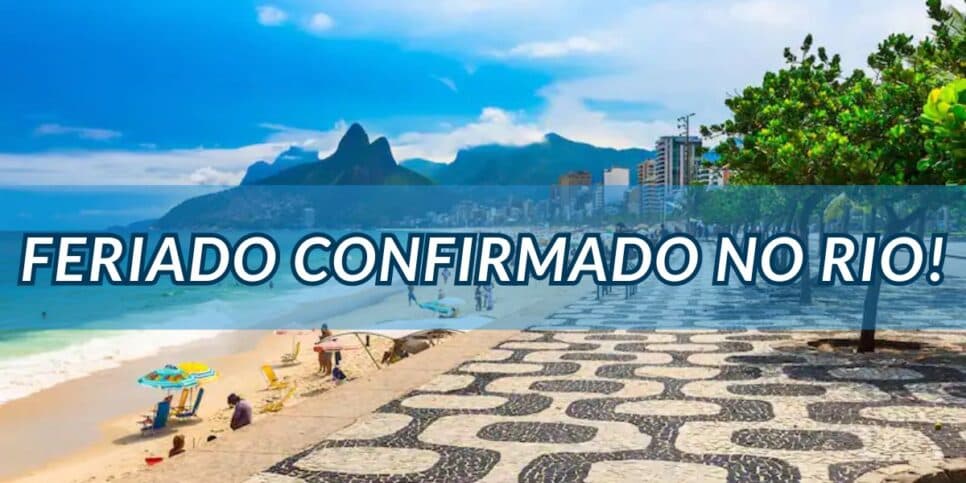 Cariocas estão soltando fogos: Feriado é confirmado na próxima QUARTA (03) no Rio e grande festa é confirmada
