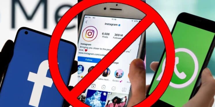 "Todos estão bloqueados": Comunicado crava proibição severa do Whatsapp, Instagram e Facebook em país