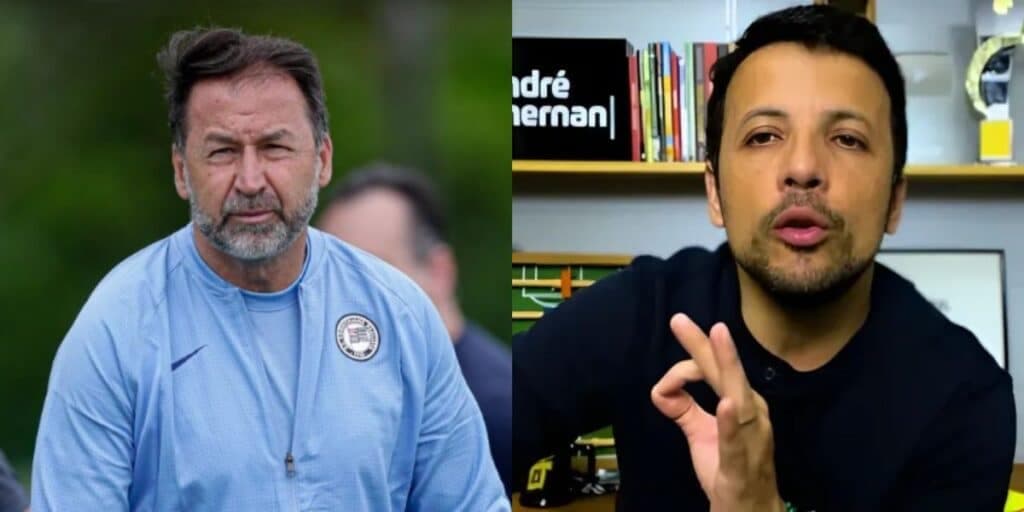 Rasteira em Cuca na calada da madrugada: Hernan confirma nova estrela que Augusto está trazendo para o Corinthians