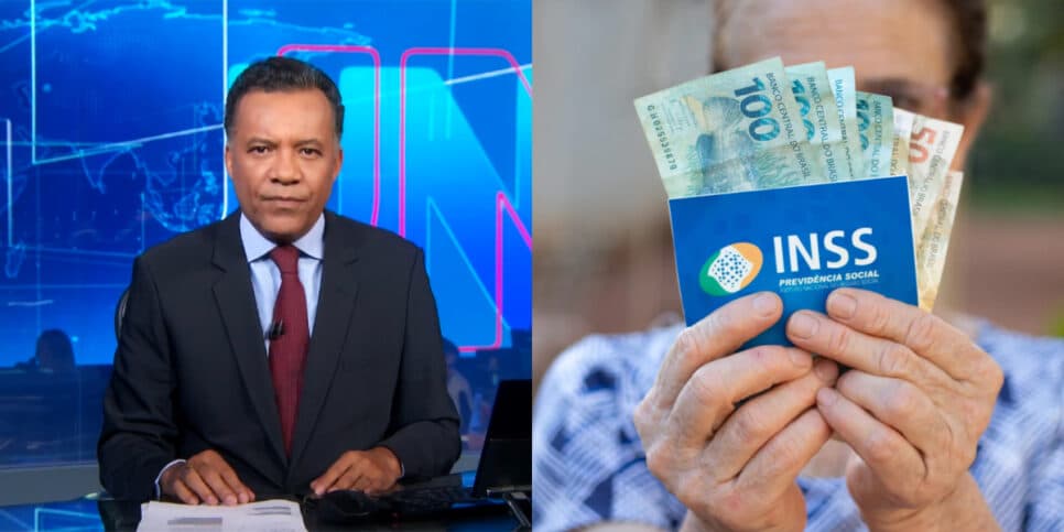 "Os depósitos vão ser feitos": Substituto de Bonner paralisa JN às pressas com maior VITÓRIA do INSS em 2024