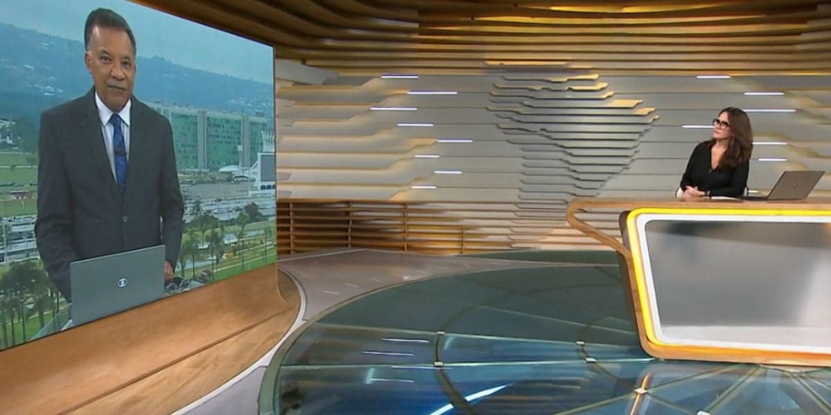 Heraldo Pereira e Ana Luiza Guimarães (Foto: Reprodução / Globo)