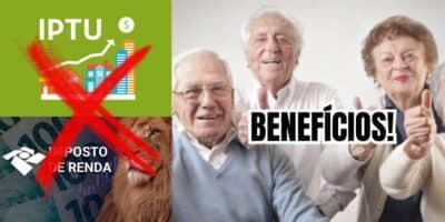 IPTU / Imposto de renda / Idosos - Montagem TVFOCO
