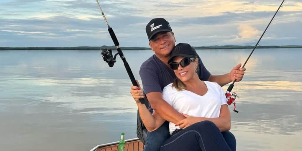 Leonardo e Poliana Rocha (Foto: Reprodução / Instagram) cantor sertanejo