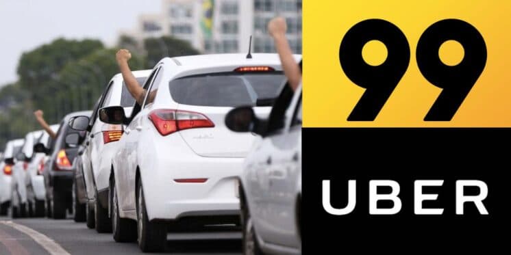 Paralisação, sem viagens e debandada nos apps: Motoristas confirmam a pior vingança da nova lei da Uber e 99
