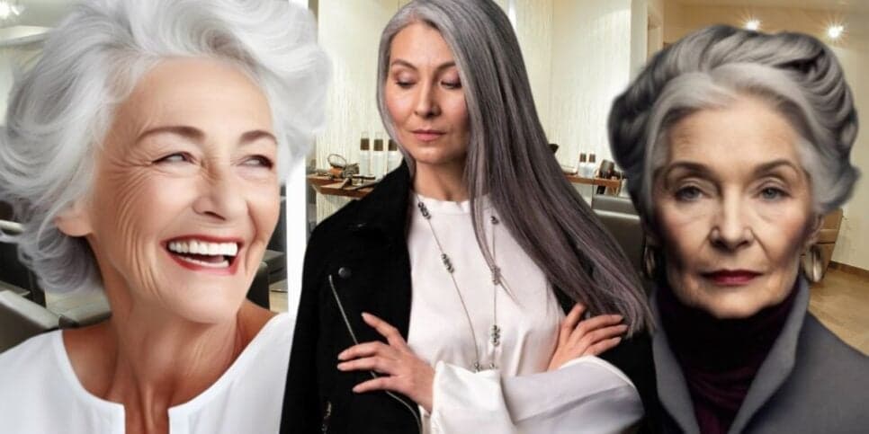 Para assumir o grisalho e deixar morenas no chinelo: 4 segredos infalíveis trazem fios perfeitos à idosas 60+
