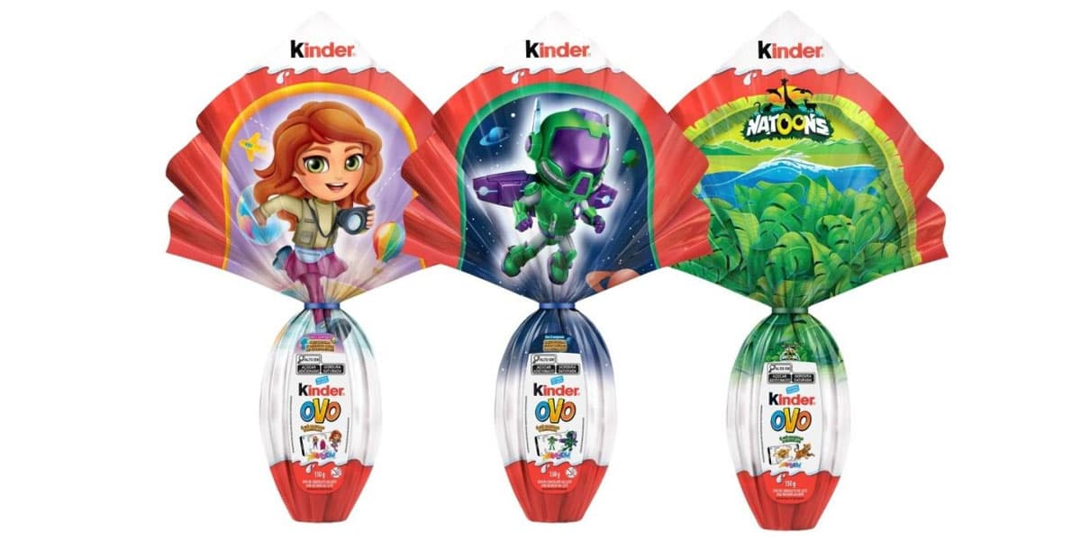 Ovos de Páscoa Kinder (Foto: Reprodução - Site Revendedor)