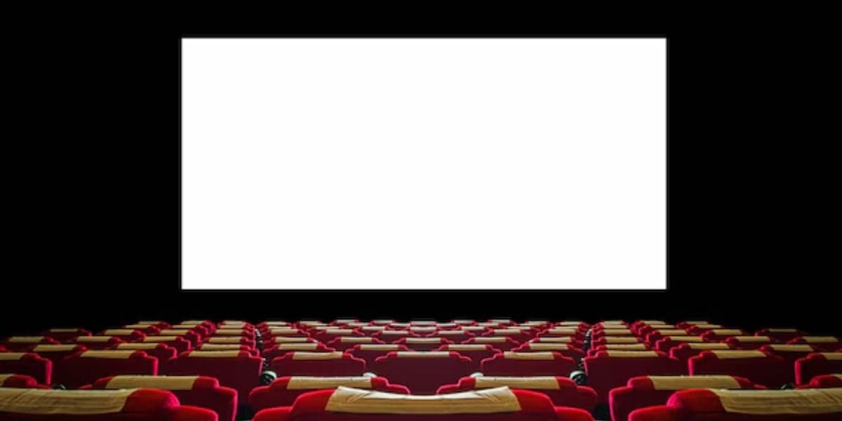 Sala de cinema (Foto: Reprodução / Freepik) 