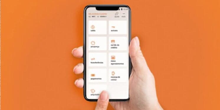 Conta poupança no app do Itaú (Foto: Reprodução/ Internet)