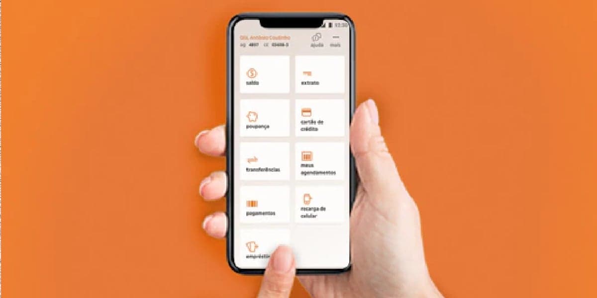 Conta poupança no app do Itaú (Foto: Reprodução/ Internet)