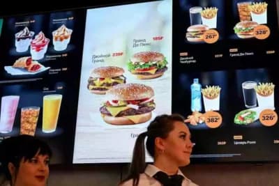 Substituto do McDonald's na Rússia - Foto Internet