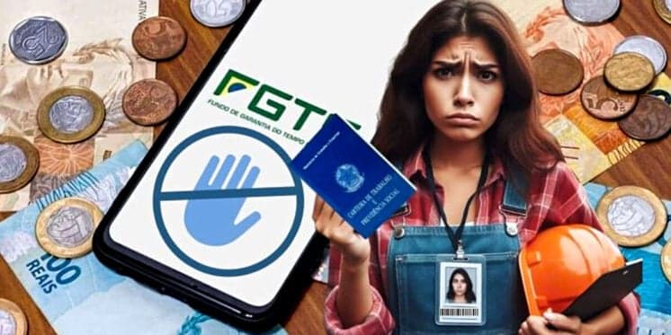 Paralisação do FGTS: CLTs vivem pânico com 6 terrores confirmados em março e até abono interrompido