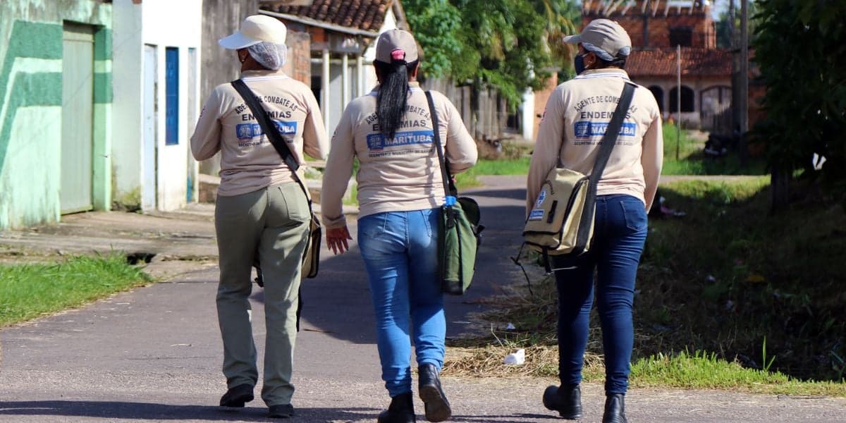 Agentes de endemia também receberam a bonificação (Reprodução: Internet)