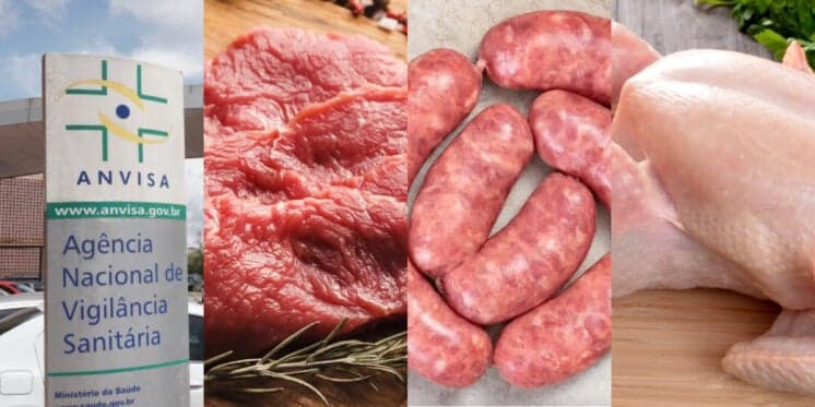 Alerta substância fatal: A proibição da ANVISA contra 3 marcas de carne, frango e salsicha às pressas