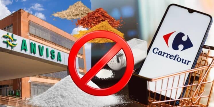 Substância fatal: A proibição da Anvisa contra tempero, sal e açúcar retirados às pressas do Carrefour e outros