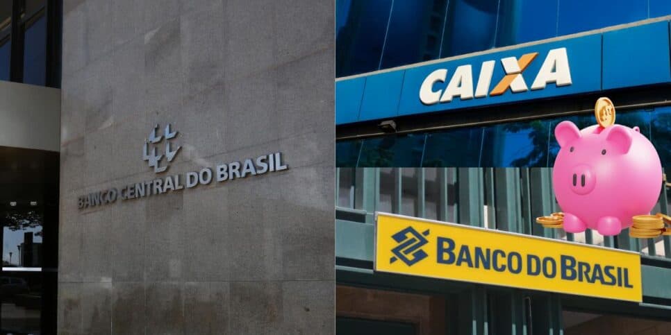 Decreto do Banco Central: Notícia nada boa chega a quem tem mais de R$1 mil guardado na poupança Caixa e BB