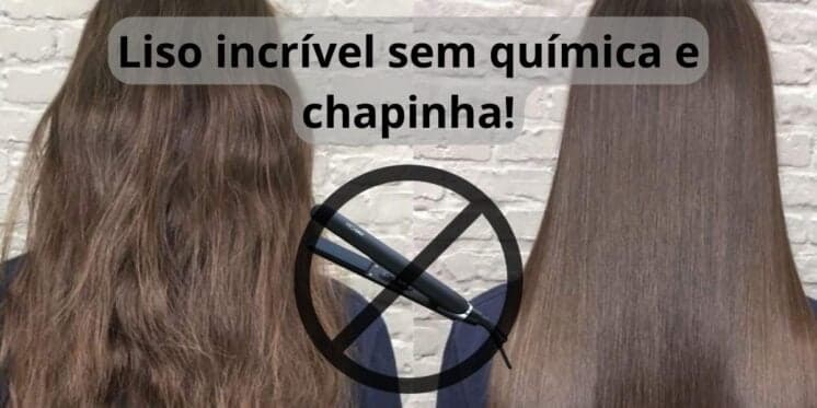Química e chapinha nunca mais: Único ingrediente BARATINHO alisa o cabelo em casa e só com 3 passos simples